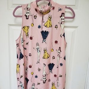 Unique Vintage Baby Doll Dress Pin Up Print